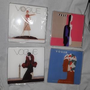 NIB Vogue Coasters